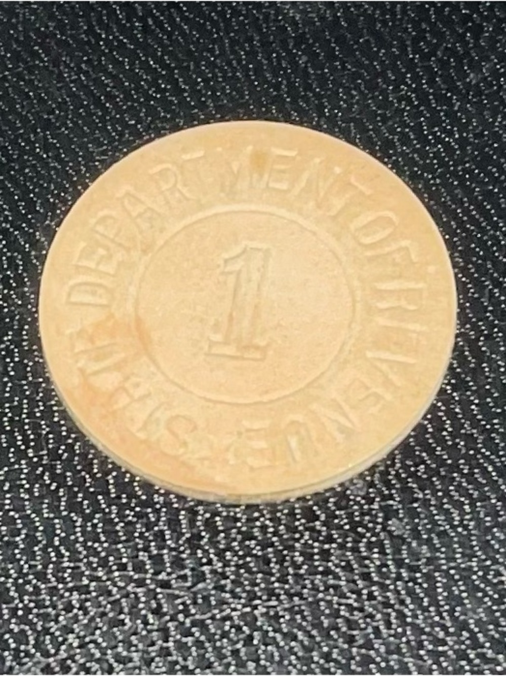 1920s Alabama Sales Tax Token